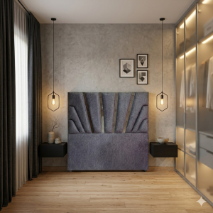 CABECERO CON ESPEJOS